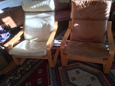 Luxurious leather ikea for sale  LEAMINGTON SPA