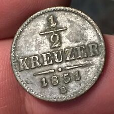 Austria kreuzer 1851 usato  San Bonifacio