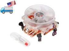 Usado, Cooler de CPU overclock todo cobre HS azul LED Intel Core 2 Duo P4 soquete T LGA 775 comprar usado  Enviando para Brazil