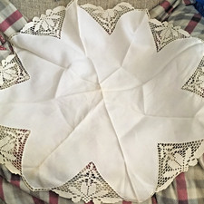 Vintage round linen for sale  Ventura