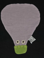 Doudou plat aubergine d'occasion  Strasbourg-