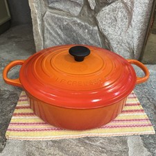 Creuset flame orange for sale  Henrico