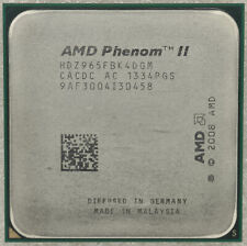 AMD Phenom II X4 965 3.4GHz Socket AM3 6MB Quad Core 125W HDZ965FBK4DGM CPU, używany na sprzedaż  Wysyłka do Poland
