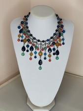 Collana con pietre usato  Giugliano in Campania