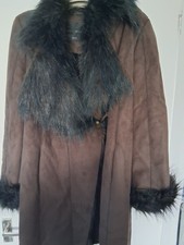 Ladies faux sheepskin for sale  GLASGOW
