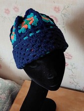 Bonnet laine crocheté d'occasion  Strasbourg-