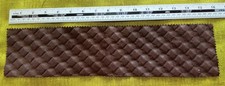 Brown faux textured for sale  LOUGHBOROUGH