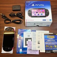 PSVita 2000 rosa/preto 1114 quase não usado do Japão, usado comprar usado  Enviando para Brazil