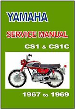 Usado, Manual de oficina YAMAHA CS1 YCS1 CS1C YCS1C 1967 1968 1969 serviço e reparo comprar usado  Enviando para Brazil