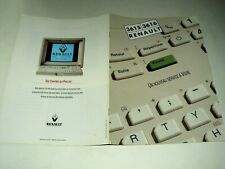 Prospectus renault minitel d'occasion  Charolles