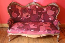 Sofa carved wooden for sale  LONDON