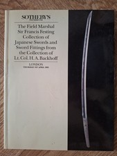 Sotheby japanese swords. for sale  HELSTON