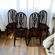 Vintage dining wheelback for sale  MANSFIELD
