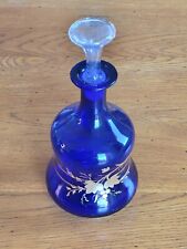 Carafe bleu cobalt d'occasion  Grasse