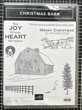 Stampin christmas barn for sale  HOOK