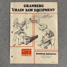 Vintage granberg chainsaw for sale  Tulsa