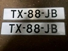 German pressed number for sale  NORTHAMPTON