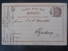 Reich postk stempel gebraucht kaufen  Sulzbach/Saar