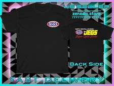 Usado, Camiseta masculina NHRA JEGS com logotipo de corrida de drag camiseta americana comprar usado  Enviando para Brazil