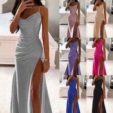 Damen schlitz trägerkleid gebraucht kaufen  Rheinau