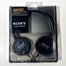 FONES DE OUVIDO ESTÉREO SONY MDR-ZX100 PRETO 2010 FINO GIRATÓRIO ESTILO DOBRÁVEL NOVO!! comprar usado  Enviando para Brazil
