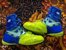 Botas de boxe Nike Hyper KO RARAS/ORIGINAIS azul/volt tamanho 4 edição limitada comprar usado  Enviando para Brazil