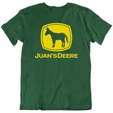 Camiseta Juan's Deere, trator, agricultor, máquina agrícola engraçada presente nova comprar usado  Enviando para Brazil