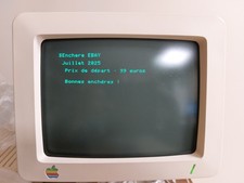 Moniteur apple iic d'occasion  La Colle-sur-Loup