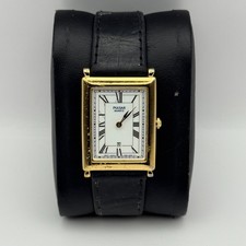 Usado, Relógio tanque Pulsar quartzo retangular data mostrador pulseira preta Japão funcionando 23mm comprar usado Usado, Relógio tanque Pulsar quartzo retangular data mostrador pulseira preta Japão funcionando 23mm comprar usado  Enviando para Brazil