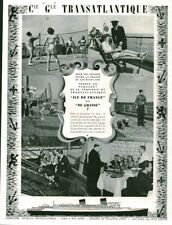 Publicité ancienne cie d'occasion  France