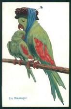 Cartolina artistica firmata usato  Gambolo