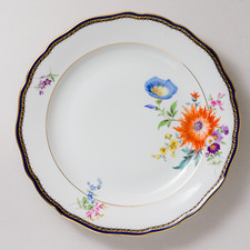 Meissen speiseteller bunte gebraucht kaufen  Berlin