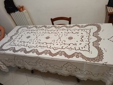 Tovaglia rettangolare ricamo usato  Roma