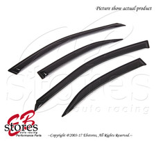 Viseiras de janela JDM pretas profundas montadas externamente para Toyota Camry 2002-2006 4 peças comprar usado  Enviando para Brazil