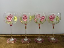 Hand painted floral for sale  Naples