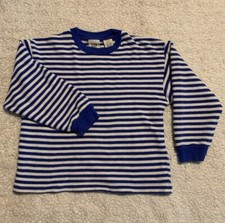 Usado, Suéter listrado azul/branco vintage anos 90 GAP infantil tamanho pequeno idade 5-6 100% algodão comprar usado  Enviando para Brazil