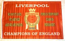 Bandeira dos campeões da Inglaterra do Liverpool vencedores da Premier League 2020, usado comprar usado Bandeira dos campeões da Inglaterra do Liverpool vencedores da Premier League 2020, usado comprar usado  Enviando para Brazil