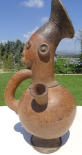 Vase mangbetu terre d'occasion  Valbonne