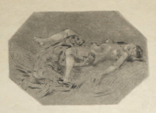 Félicien rops gravure d'occasion  Fondettes