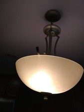 Brushed nickel light for sale  Silver Spring