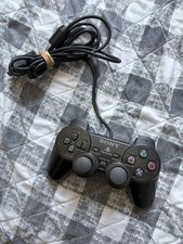 Controle analógico Sony PlayStation 2 Dual Shock - Preto comprar usado  Enviando para Brazil