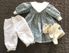 Vintage puppenoutfit baumwolle gebraucht kaufen  Berlin
