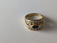 Anello con zaffiri usato  Torrita Tiberina