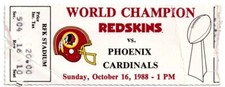 1988 washington redskins for sale  Merrifield