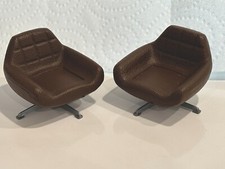 Par de cadeiras lounge MCM Crailsheimer Hanse, casa de bonecas de plástico, década de 1960 Dinamarca comprar usado  Enviando para Brazil