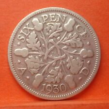 Silver sixpence 1845 for sale  COLCHESTER