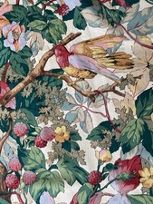 Vintage cotton curtain for sale  WORTHING