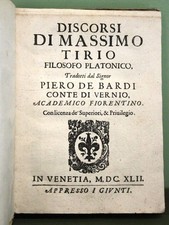 1642 discorsi massimo usato  Torino