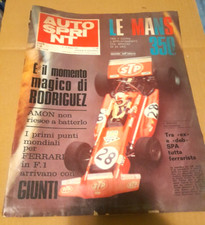 Riviste autosprint 1970 usato  Milano