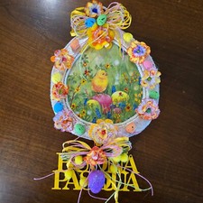 Decorazione uovo pasqua usato  Ponsacco
